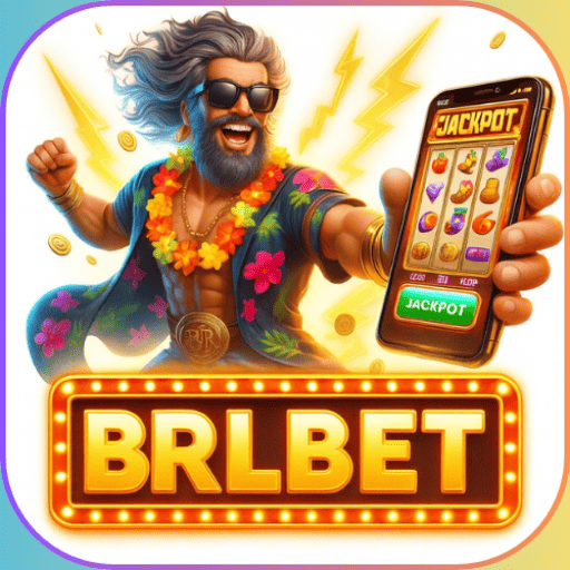 Imagem promocional da BRLBET mostrando a plataforma e suas vantagens